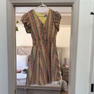 Ivy City Co Multicolor Striped Mini Dress